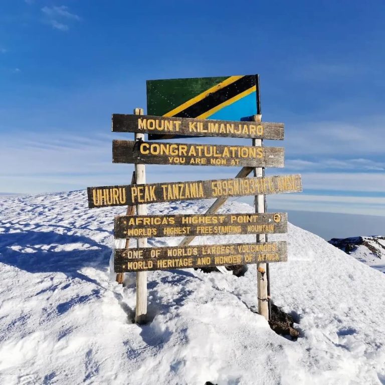 6 Days Mount Kilimanjaro climbing Itinerary on Lemosho Route